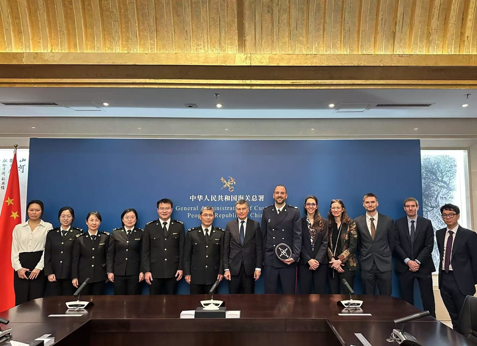 rencontre de l'INPI avec les Douanes chinoises